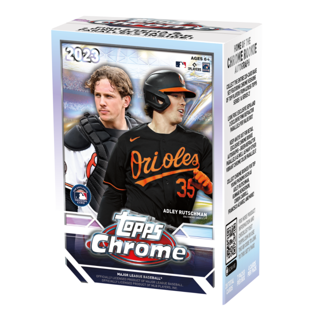 2023 Chrome Baseball Value Box TOPPS - Toy Master