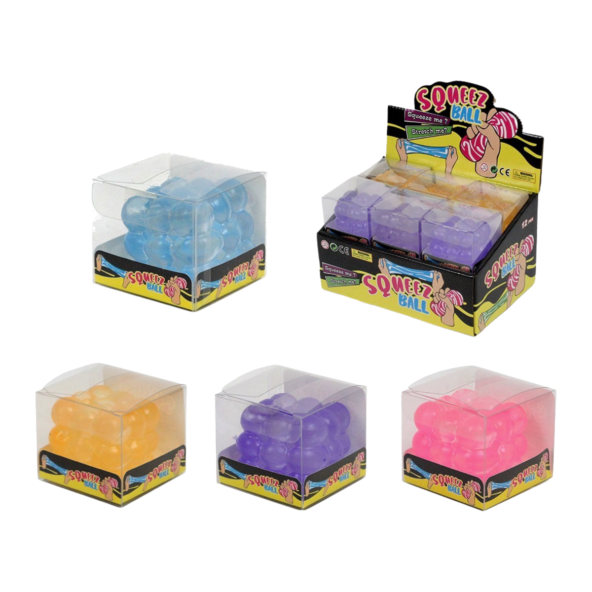 Squeeze Cube Bubble