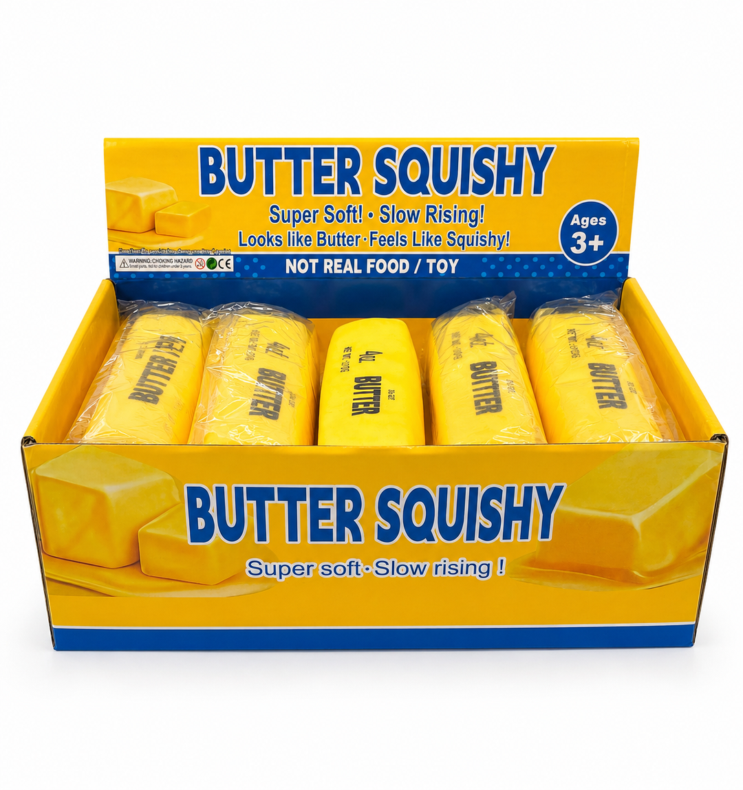 Soft Rubber Butter Squishy TPR