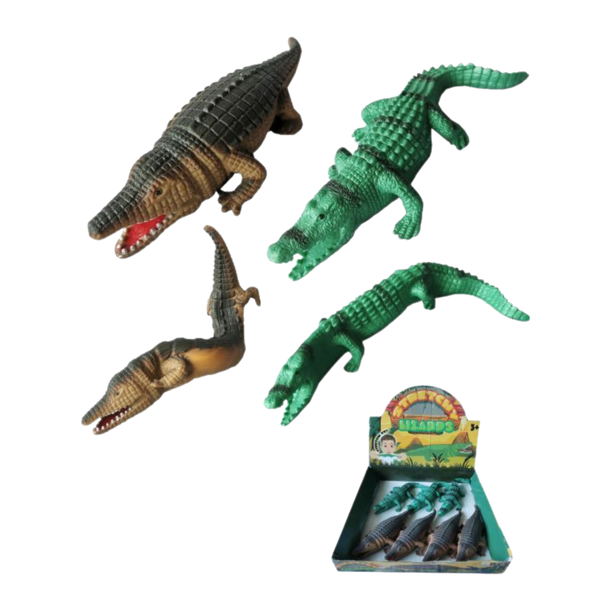 7" Stretch and Mold Crocodile
