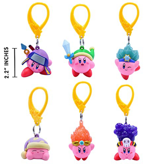 Kirby - Glow in The Dark Backpack Hangers - Series 3 - Toy Master