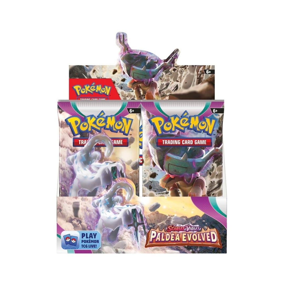 Pokemon TCG: Paldea Evolved Scarlet & Violet Factory Sealed Booster Box SV02 (36 Packs)