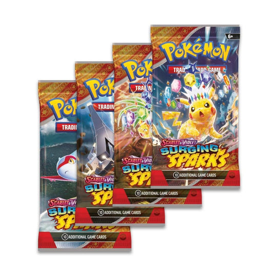 Pokemon TCG: Surging Sparks Scarlet & Violet Factory Sealed Booster Box SV08 (36 Packs)