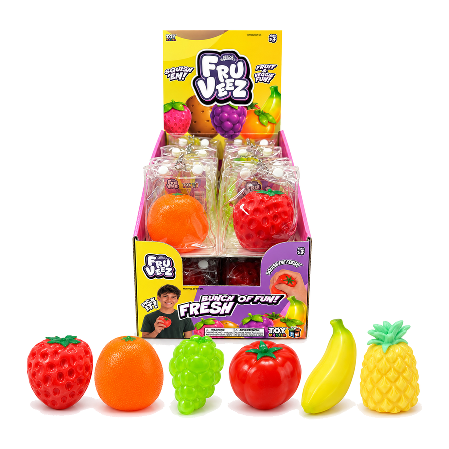 FruVees Big Squishy Fruits Assorted