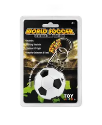 Toy Master World Soccer Celebration Keychain - Toy Master