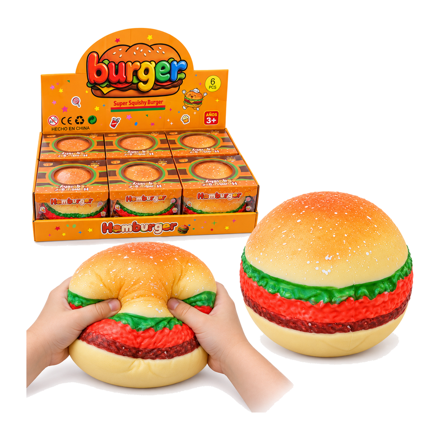 Jumbo Hamburger Squishy