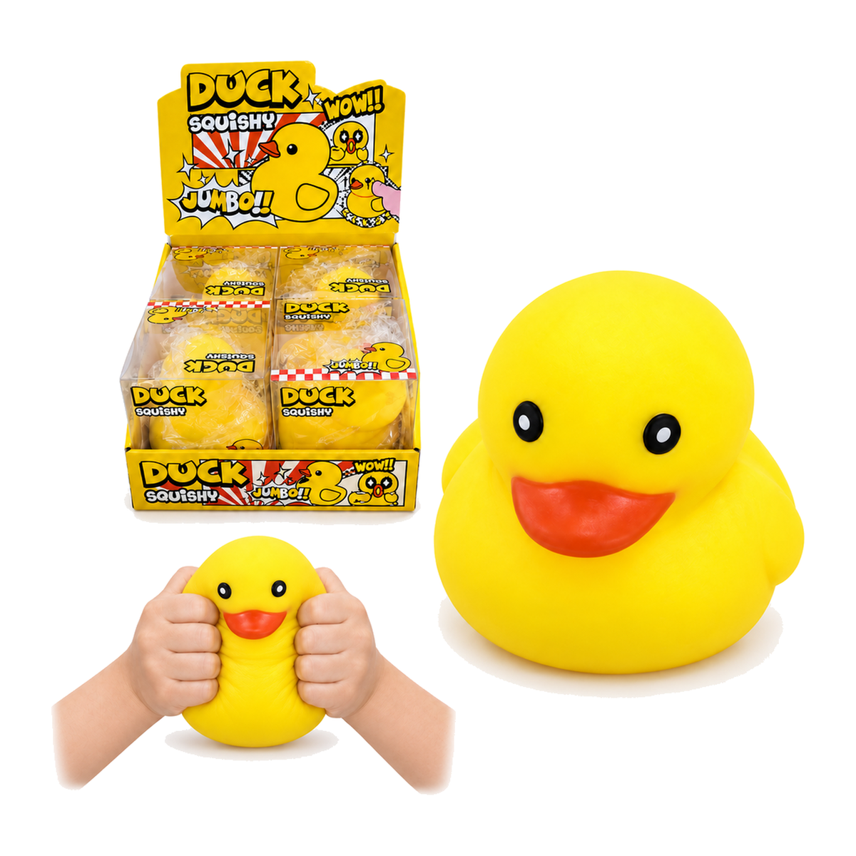 Jumbo Squishy Sitting Duck