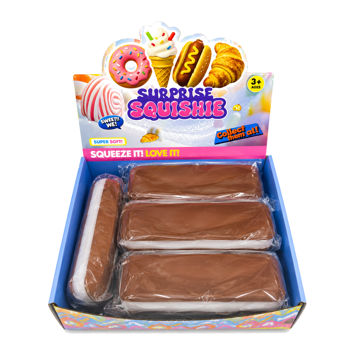 Jumbo Ice Cream Sandwich Squishy