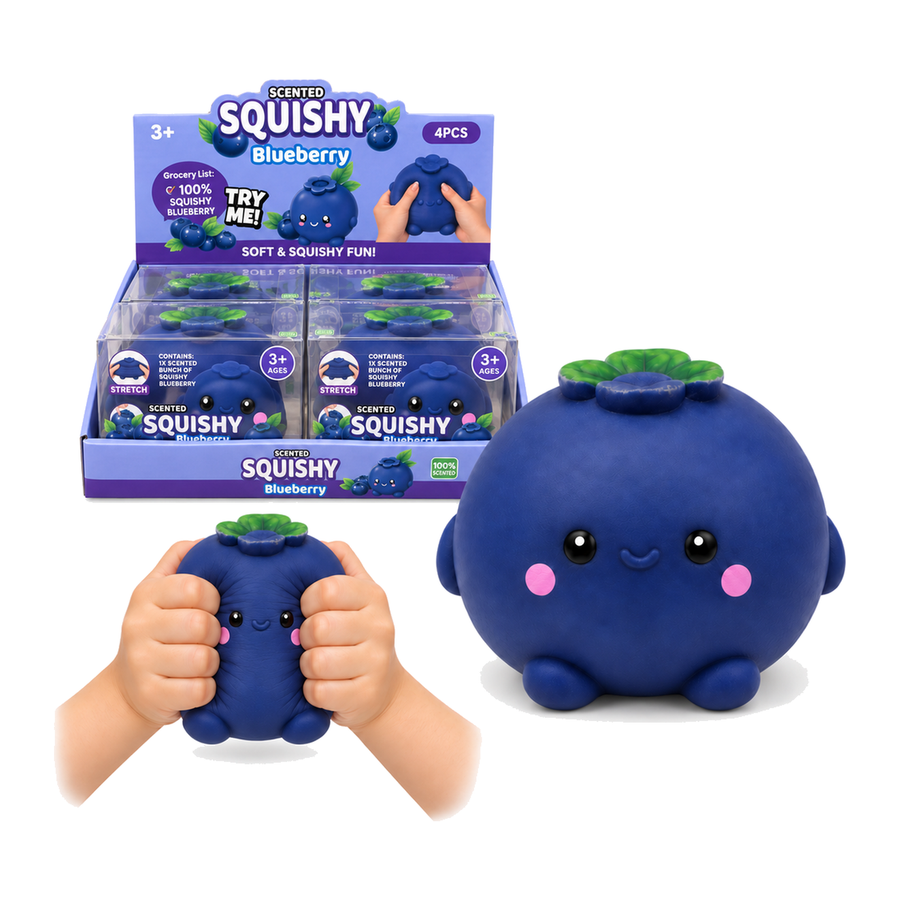 Jumbo Scented Blueberry Squishy