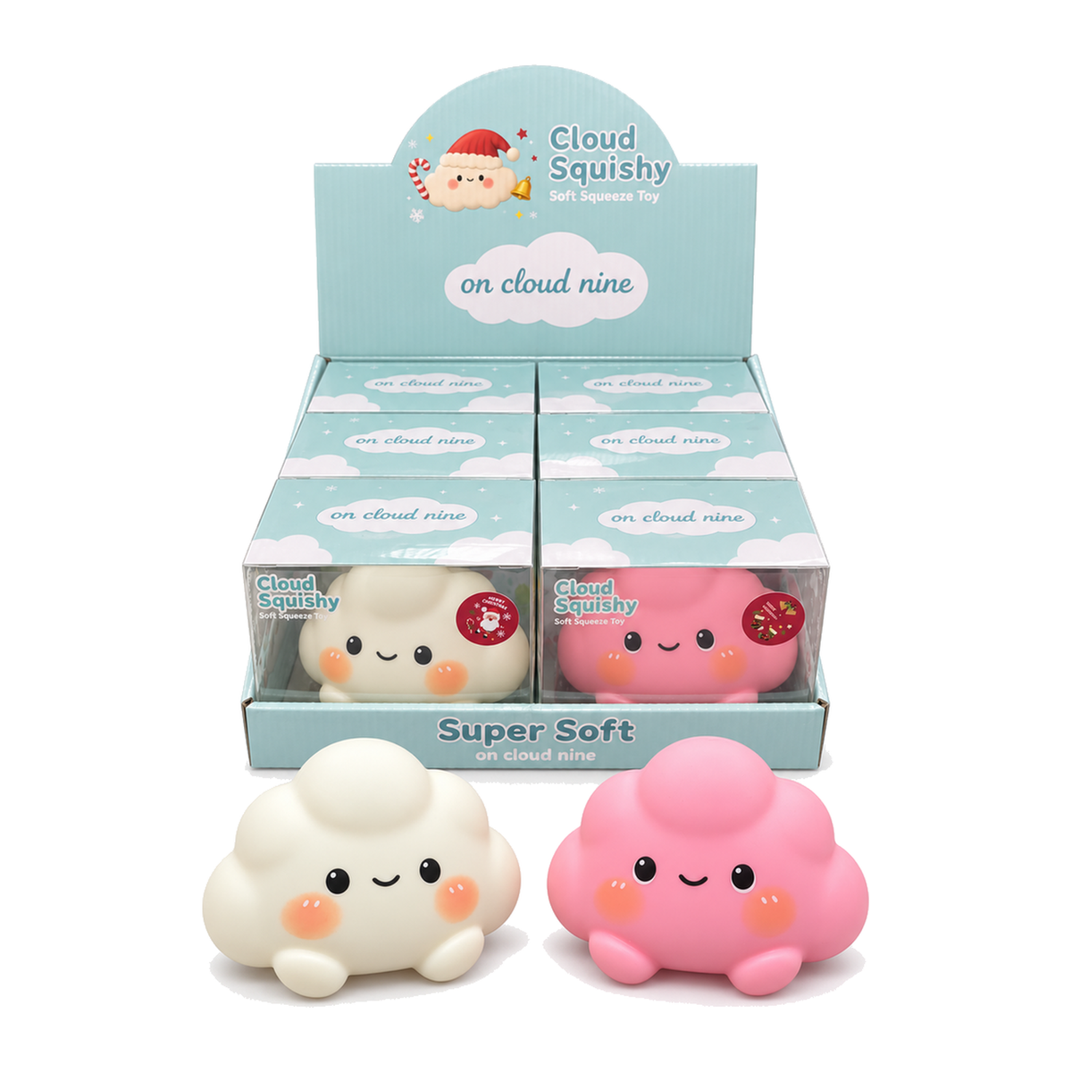 Large Christmas Cloud Squishy