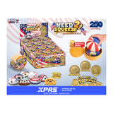 Happy Birthday America PU Bao Bun with Token Squishy Toy