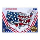 Tokeez USA Collectible Coin Map