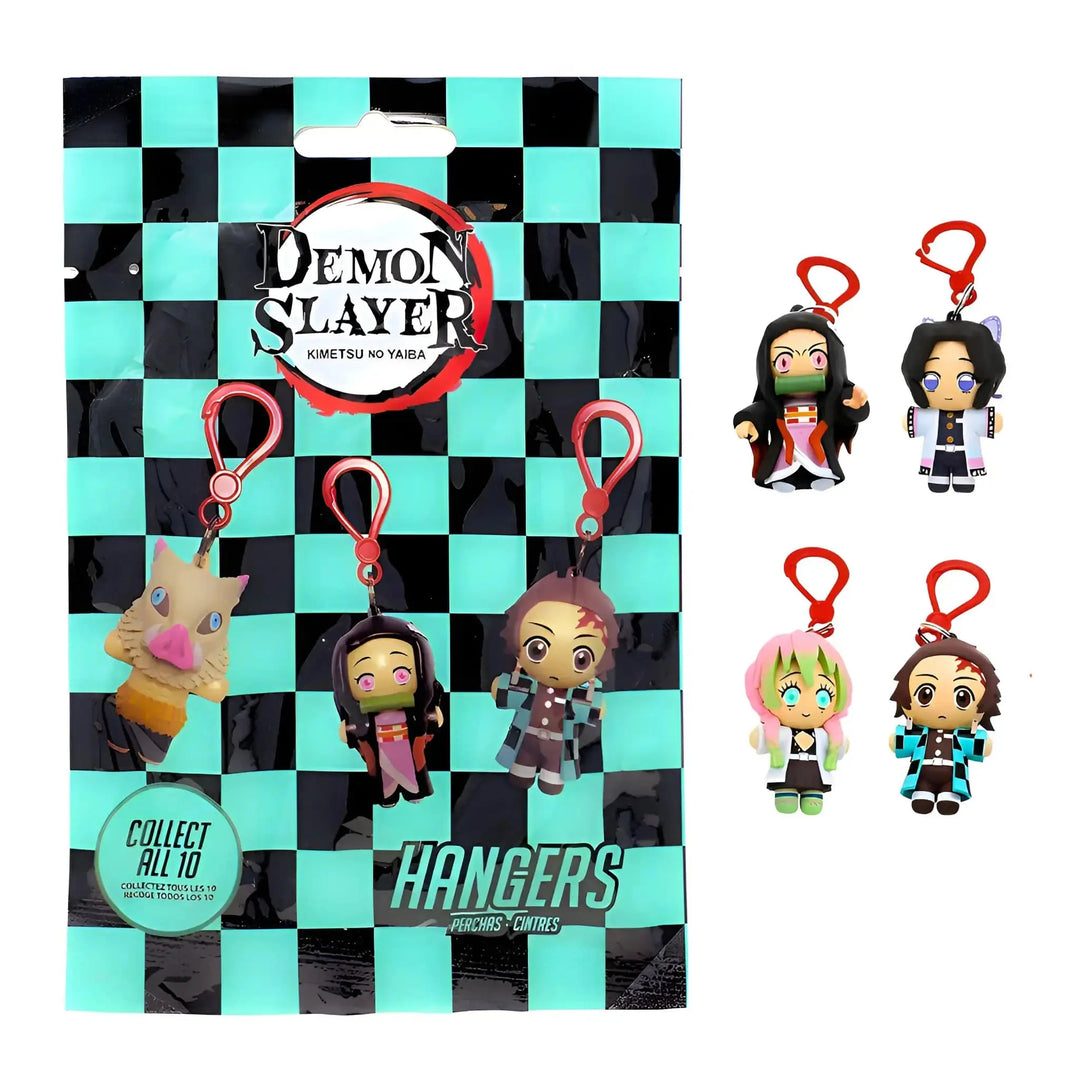 Demon Slayer Clip Backpack Hanger Collectibles - Pack of 1 TOY MASTER CO.
