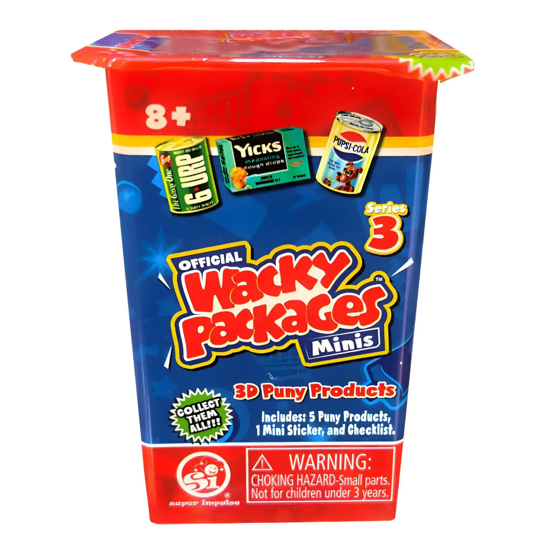 World's Smallest Wacky Packages Minis Series 3 - Pack of 1 TOY MASTER CO.