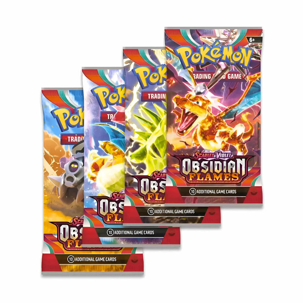 Pokemon Obsidian Flames Scarlet and Violet Booster Pack - Pack of 1 XPRS