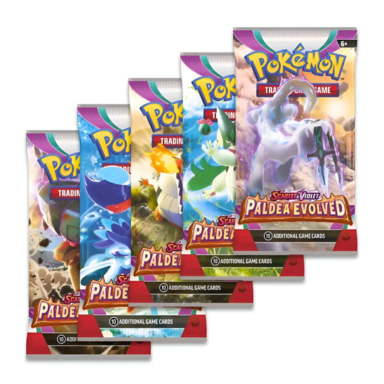 Pokemon Paldea Evolved Scarlet and Violet Booster Pack - Pack of 1 XPRS