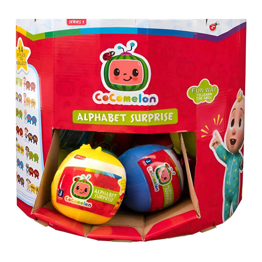 Cocomelon Blind Figures Alphabet Surprise - Collectible Figures to Unbox & Discover - Fun for Kids of All Ages! - Pack of 1 XPRS