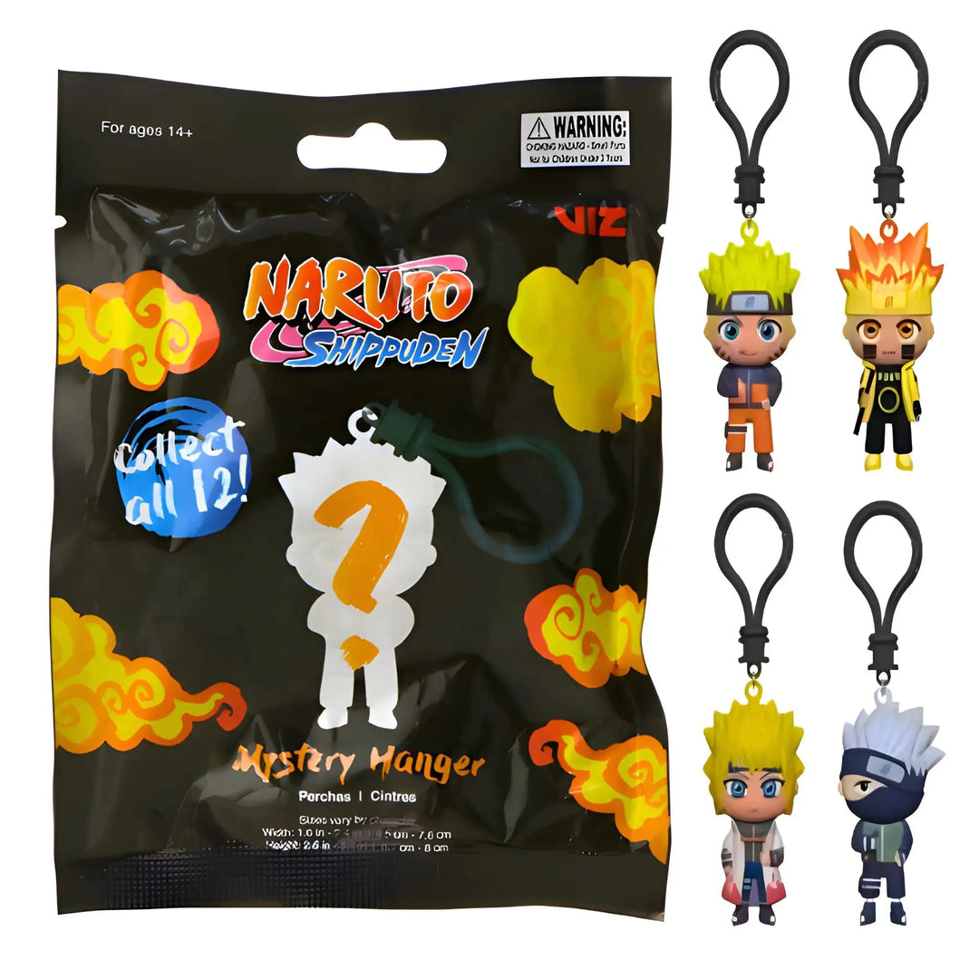 Naruto Shippuden Figurine Blind Bag Backpack Hanger Key Chain - Pack of 1 XPRS