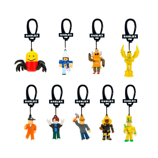 Roblox Series 1 Backpack Clip Mystery Bag Keychain Random Figurine - Pack of 1 XPRS