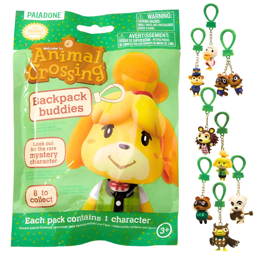 Nintendo Animal Crossing Backpack Buddies Box Mystery Bag - Pack of 1 XPRS